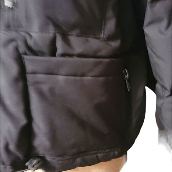 VHNY Vivienne Hu New York Cropped Black Puffer Jacket Ladies Size L - Picture 2 of 11